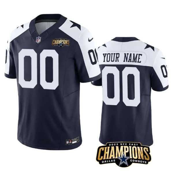 Men & Women & Youth Dallas Cowboys Active Player Custom Navy White 2023 F.U.S.E. NFC East Champions Patch Football Stitched Jersey,We sell and wholesale Men & Women & Youth Dallas Cowboys Active Player Custom Navy White 2023 F.U.S.E. NFC East Champions Patch Football Stitched Jersey on line form chian!